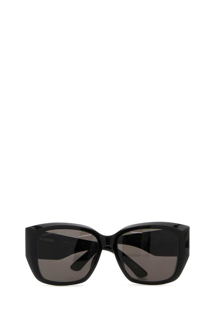 Balenciaga Black Acetate Sunglasses