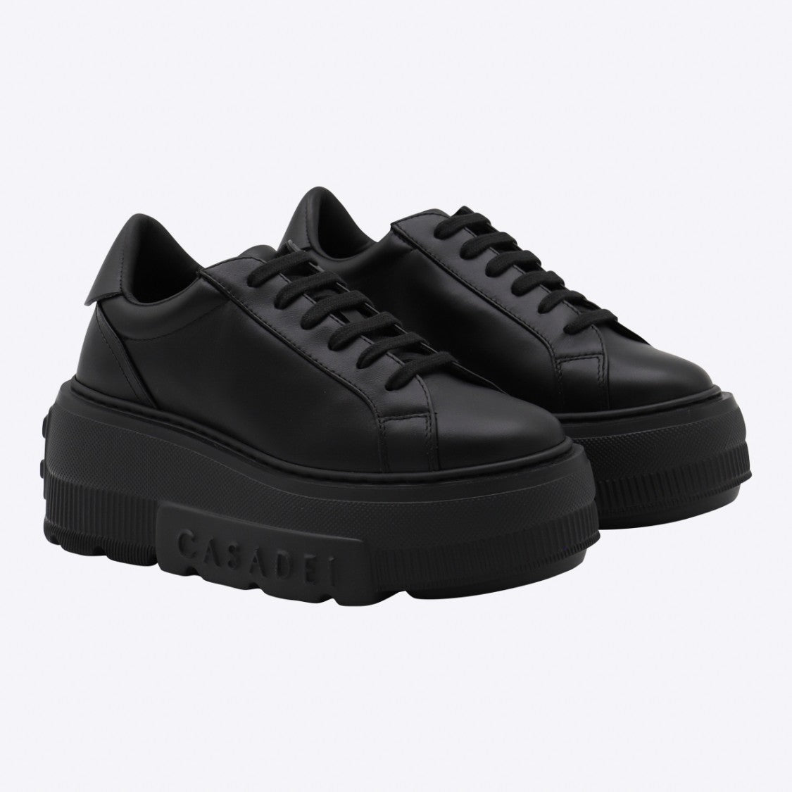 Casadei Chunky Platform Sneakers With Matte Finish