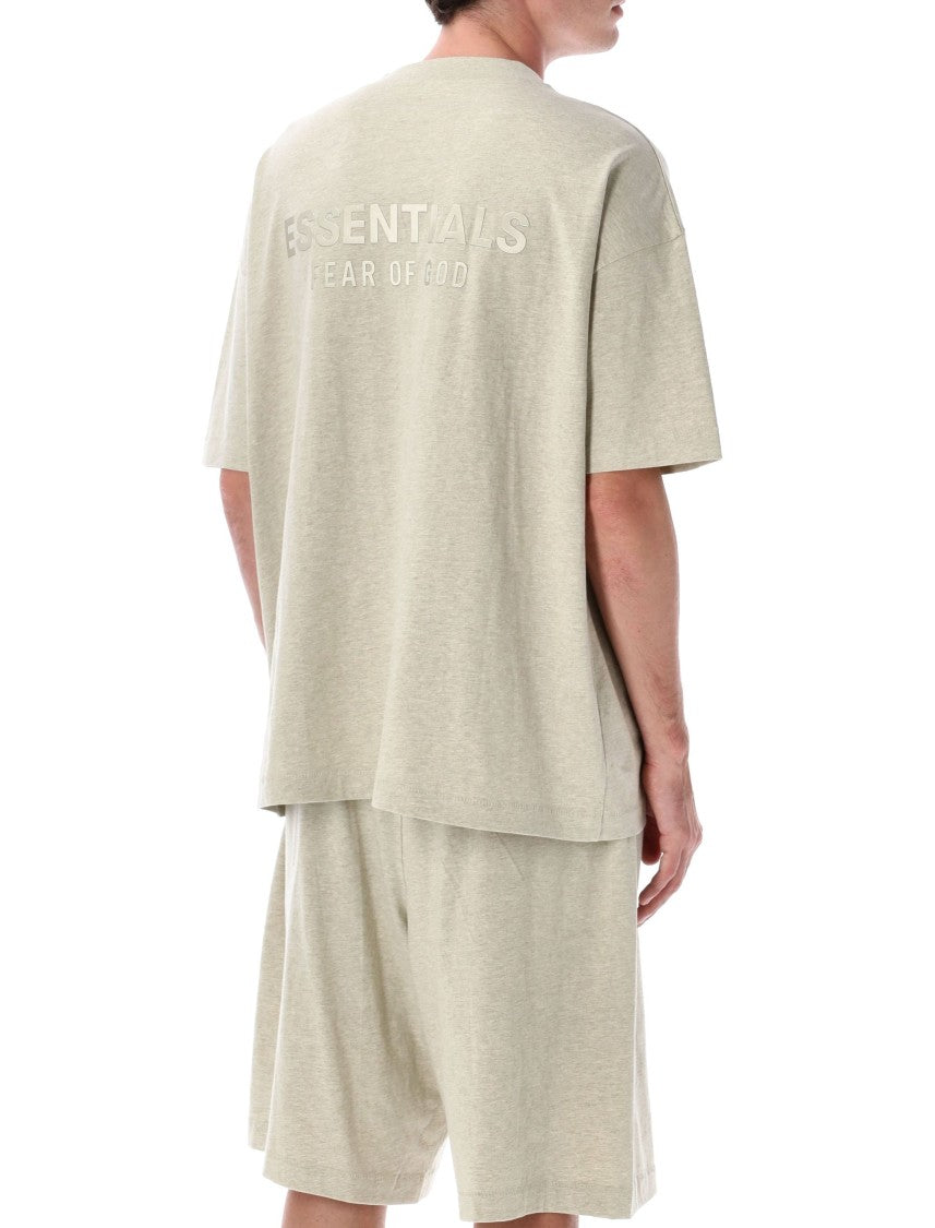 Fear Of God Relaxed Fit T-Shirt With Ribbed Neckline And Minimalist Branding