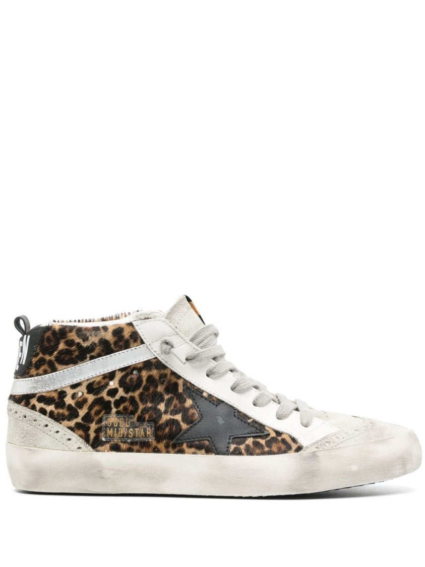 Golden Goose Silk And Nylon Signature Star Sneakers
