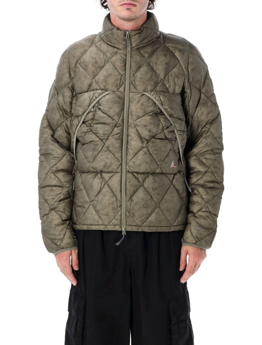 Roa Nuna Puffer Quilted High Collar Down Jacket