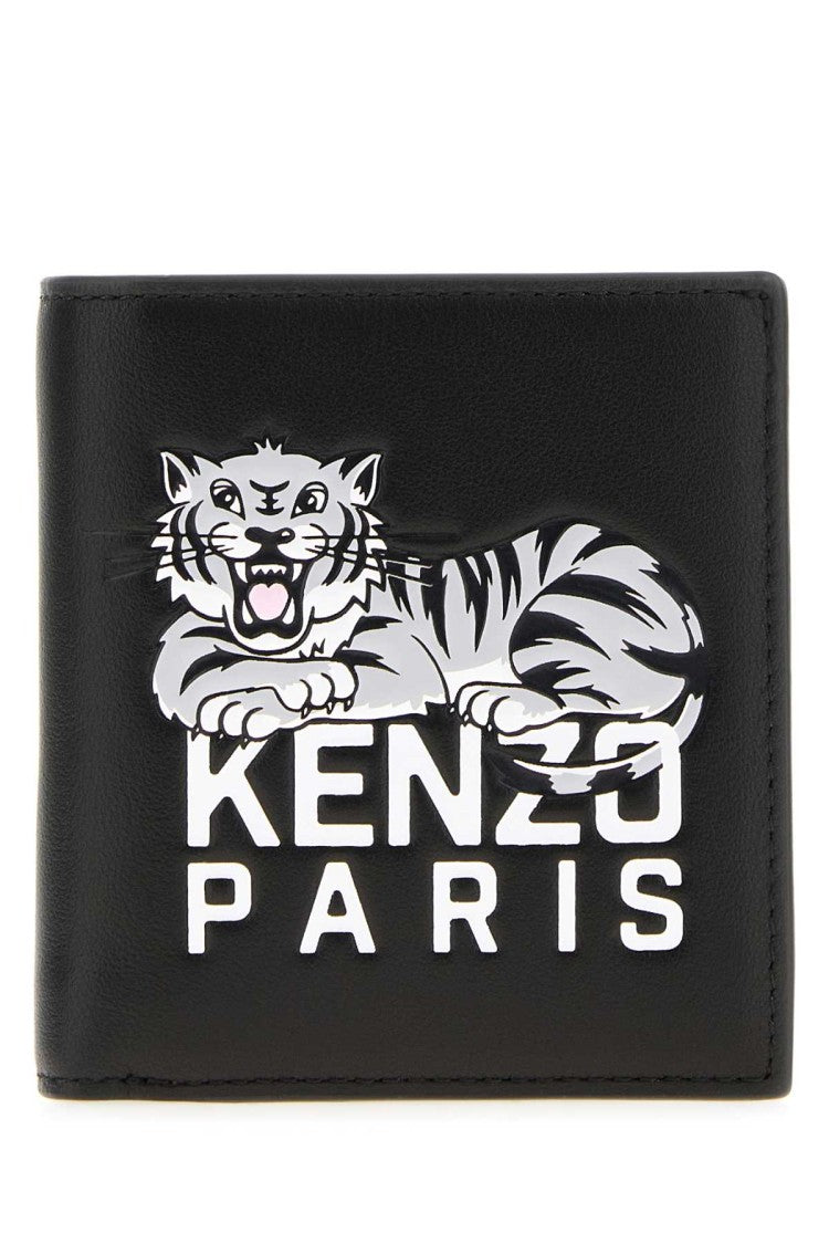 Kenzo Black Leather Wallet