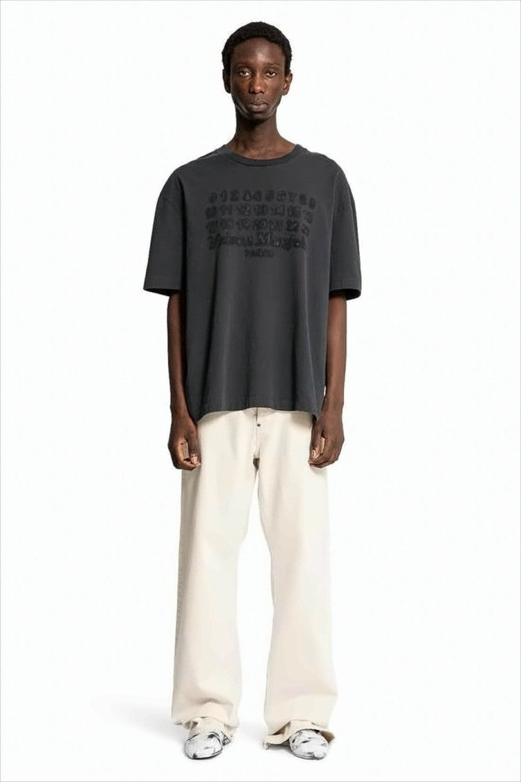 Maison Margiela Loose-Fitting Black T-Shirt