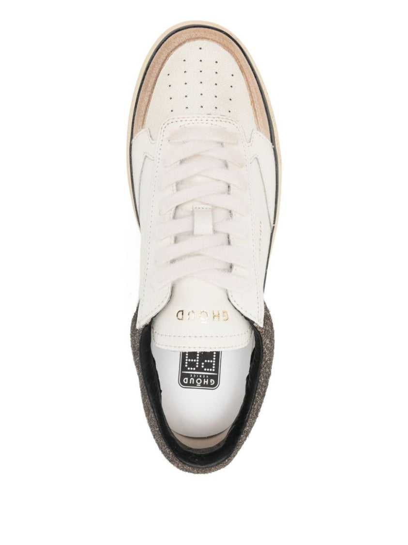 Ghoud Low-Top Sneakers With Perforated Detailing