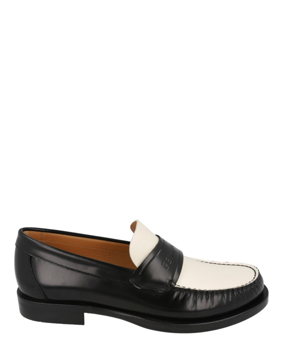 Ferragamo Fillmore Embossed Moccasin Loafers - Extra Wide Width