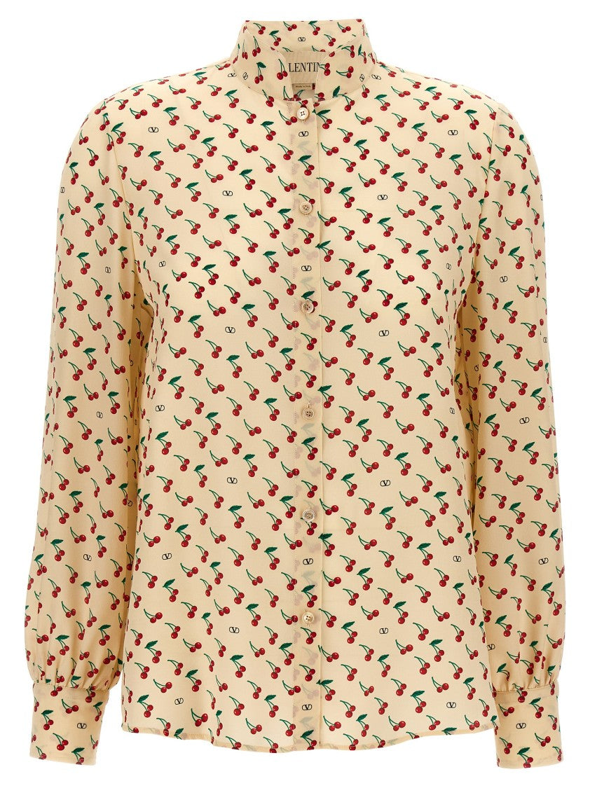 Valentino Garavani Crepe De Chine Silk Shirt