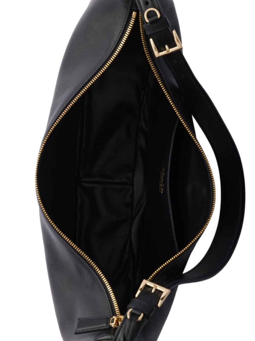 Prada Demi-Lune Re-Nylon Shoulder Bag