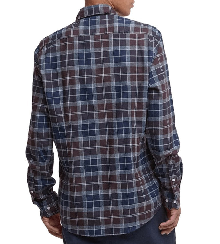 Barbour Medium-Scale Tartan Shirt With Button-Down Collar