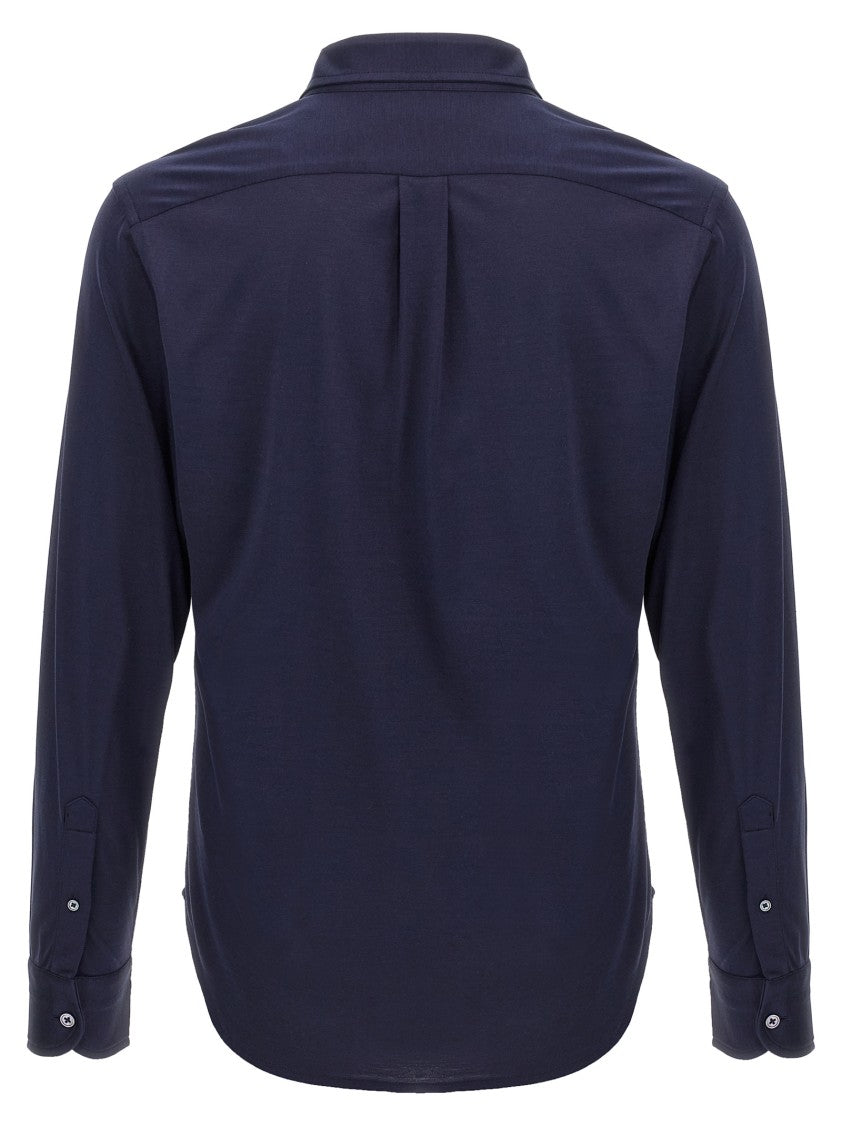 Tom Ford Silk-Cotton Blend Button-Down Shirt