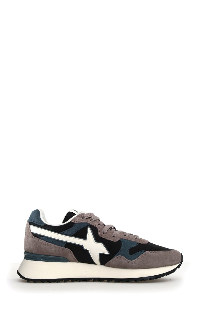 W6yz Grey Sneakers Chunky Ultra-Light Sole Star