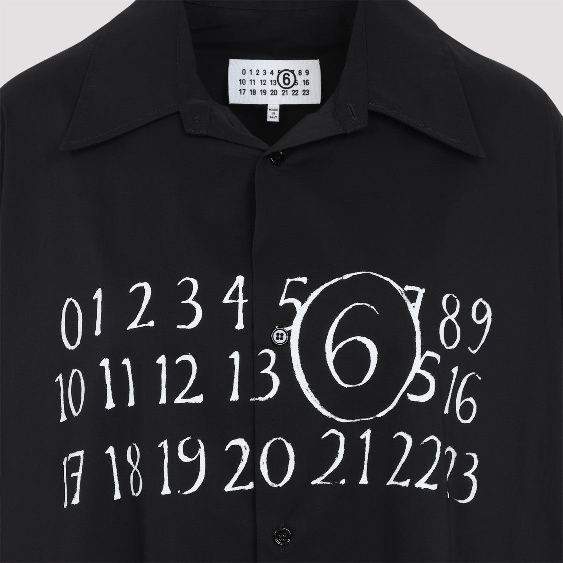 Mm6 By Maison Margiela Black Cotton Dress
