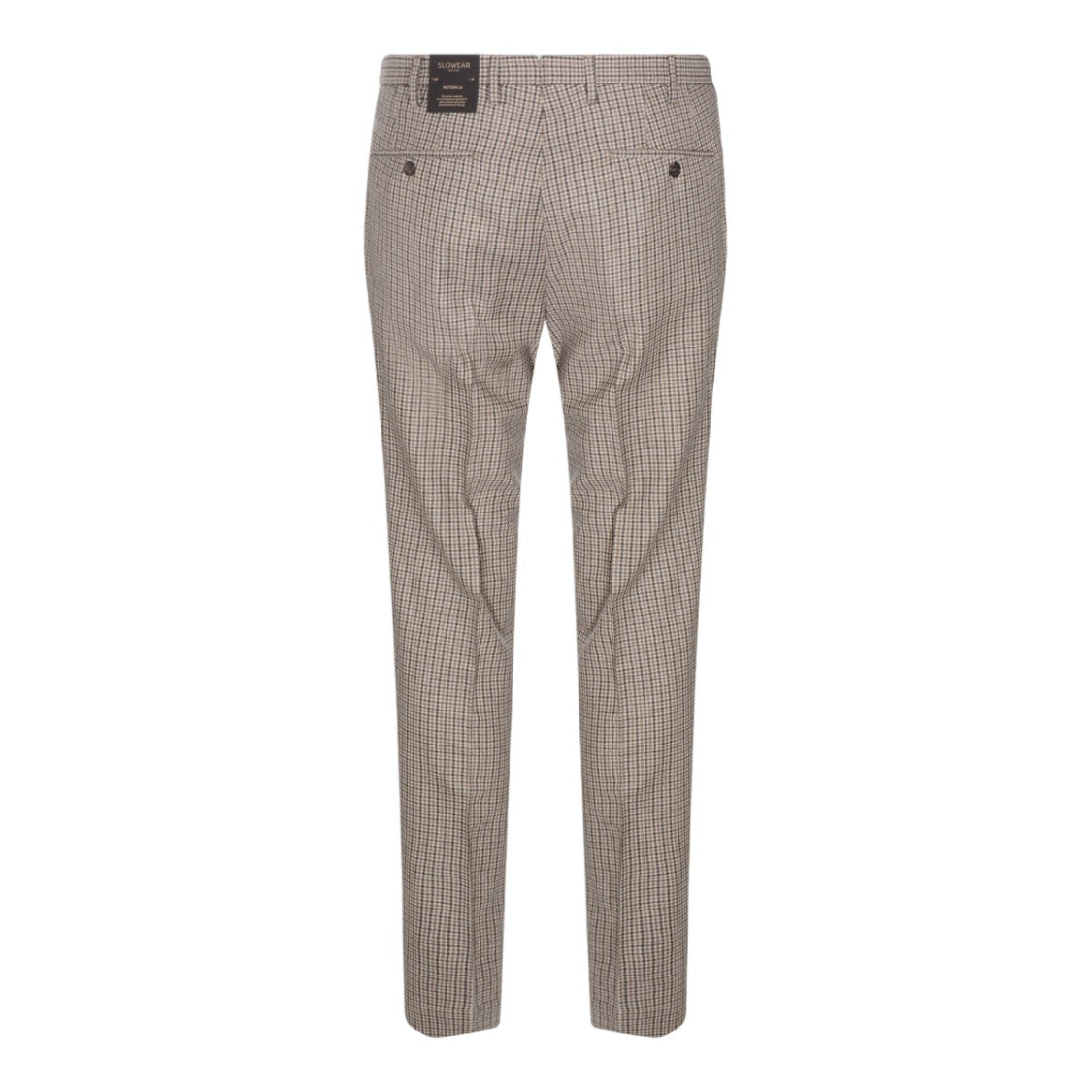 Incotex Tailored Checkered Trousers With Classic Detailing
