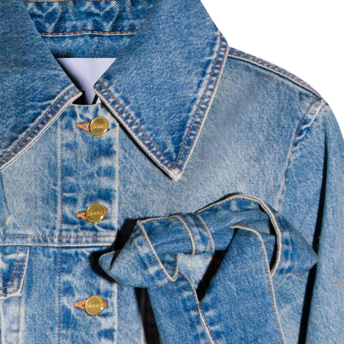 Ganni Boxy Denim Jacket