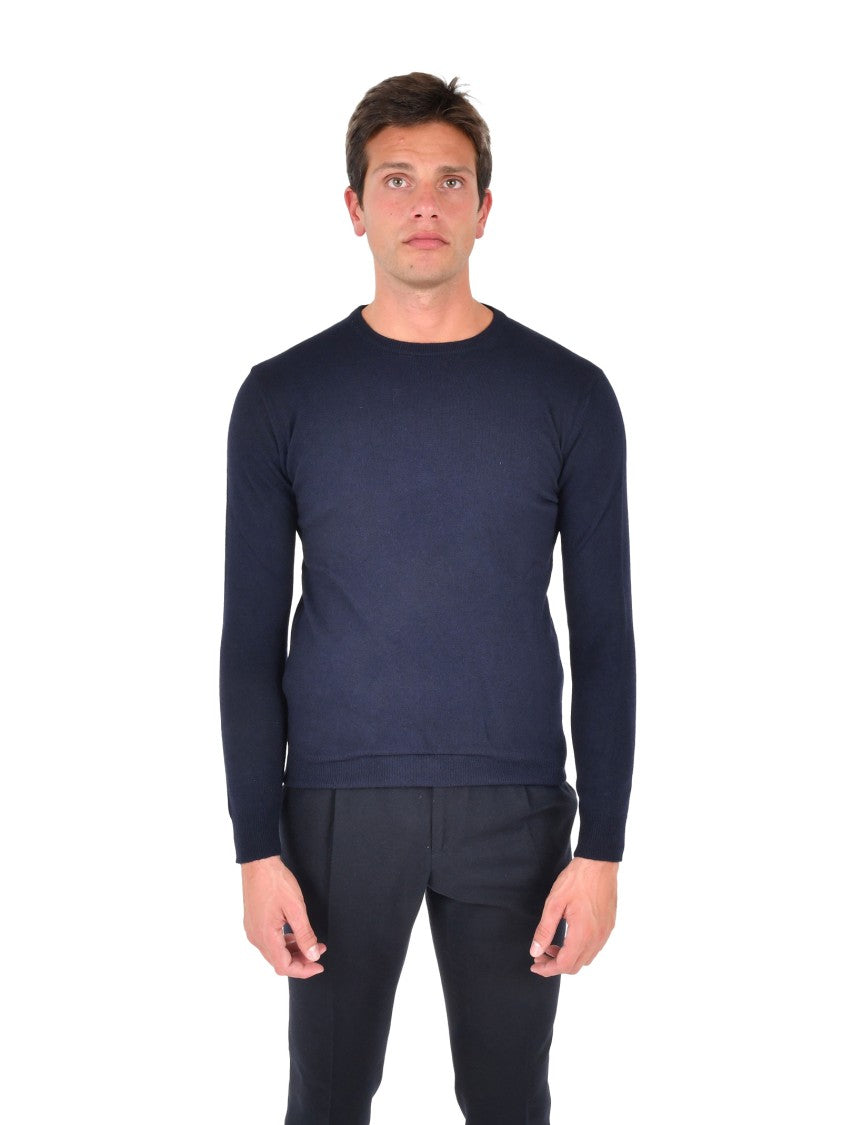 Franzese Collection Cashmere And Wool Blend Crewneck Sweater