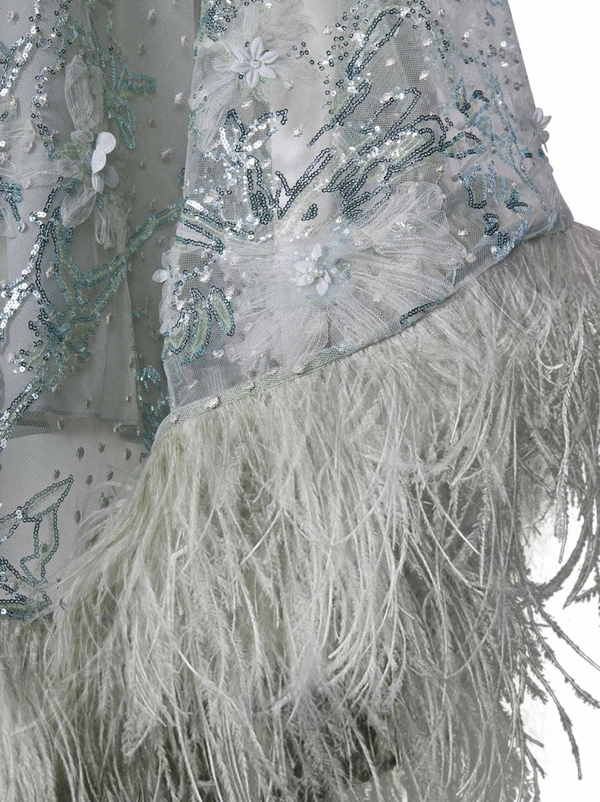 Zuhair Murad Intricate Floral Embroidery Tunic