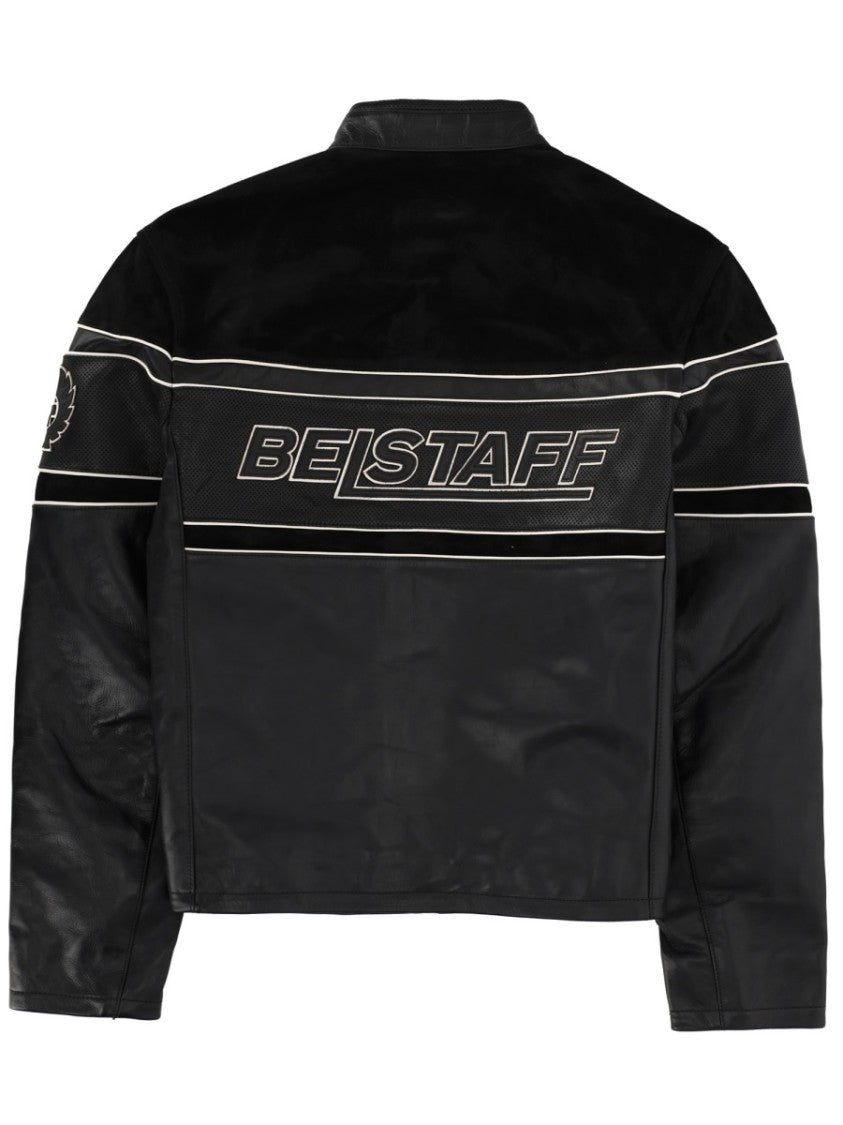Belstaff Competition Speed White Stripes Jacket