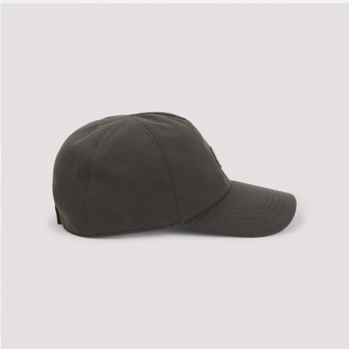 Moncler X Rick Owens Dark Dust Cotton Baseball Hat With