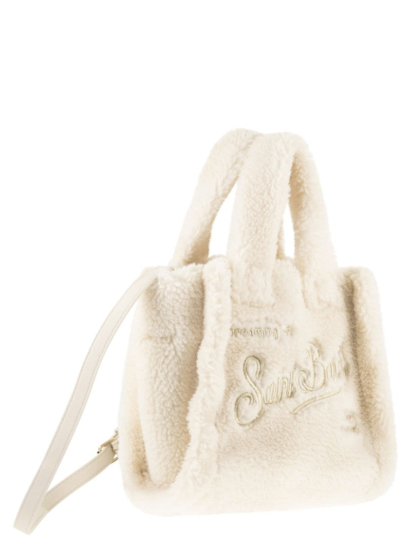 Mc2 Saint Barth Vanity Mini Teddy - Sherpa Handbag
