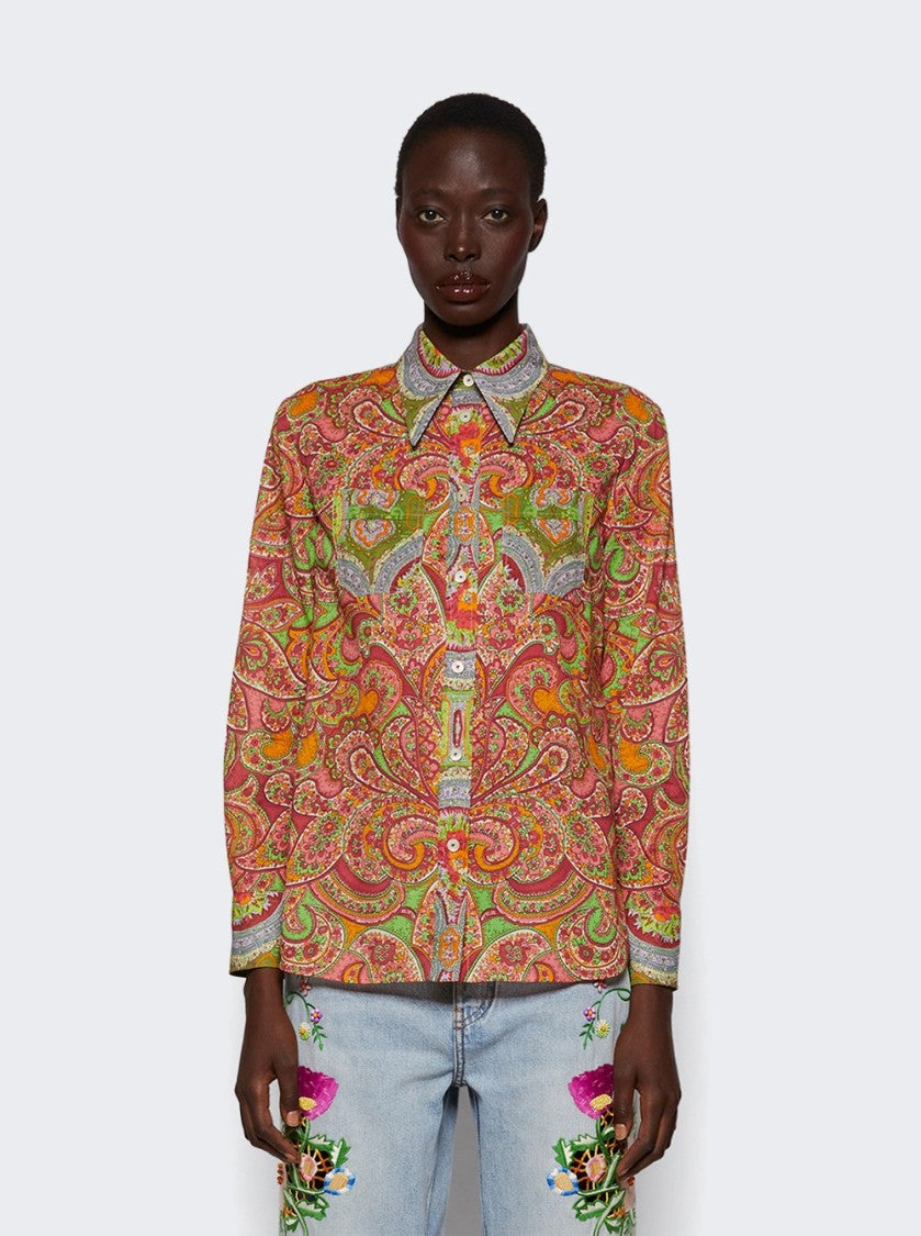 Valentino Voyage Imaginaire Shirt Multicolor
