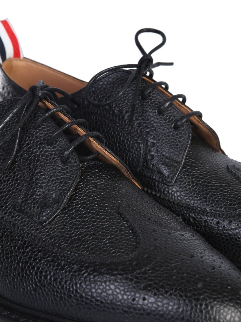 Thom Browne Textured Calf Leather Brogues Shoes