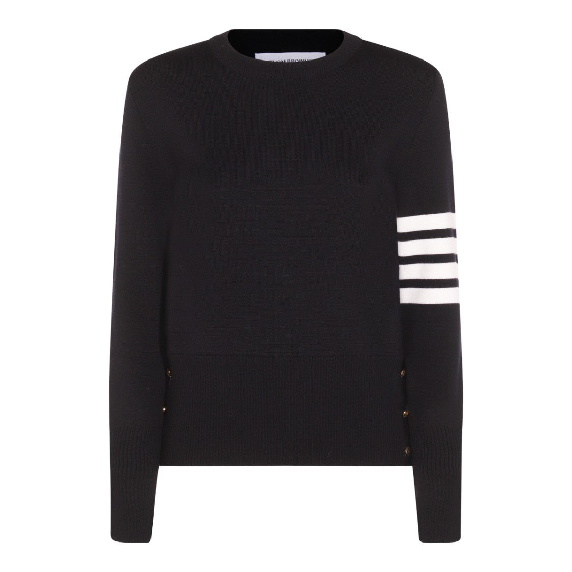 Thom Browne Dark Blue Wool Knitwear
