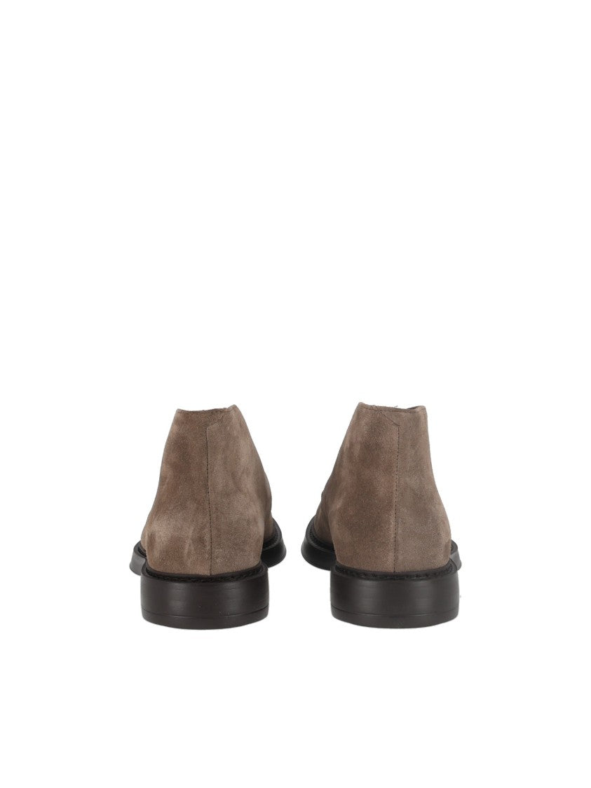 Doucal's Crete Brown Mink Suede Chukka Boots