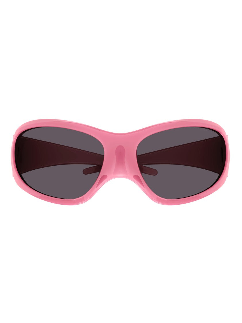 Balenciaga Pink/Purple Bb0252s Bold Acetate Sunglasses