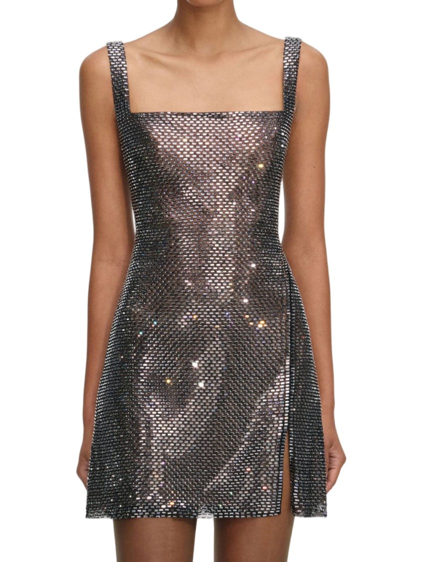 Self-Portrait Mini Dress With Square Neckline