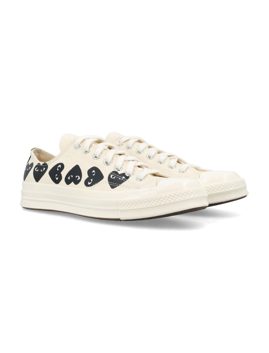 Comme Des Garçons X Converse Multi Heart Low Top Sneakers