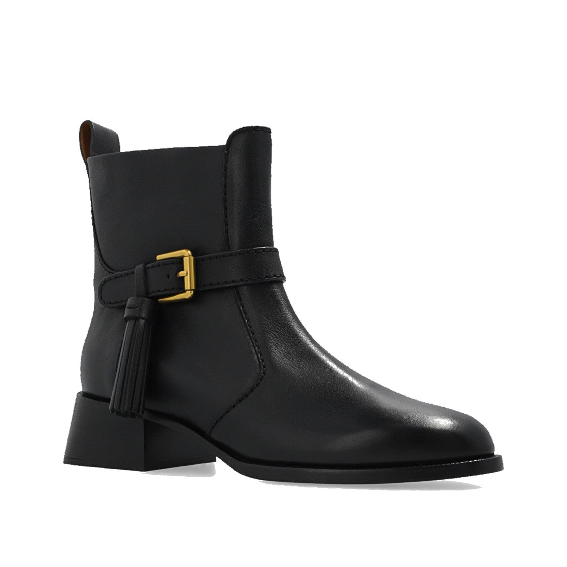 See By Chloé Lory Leather Ankle Boots