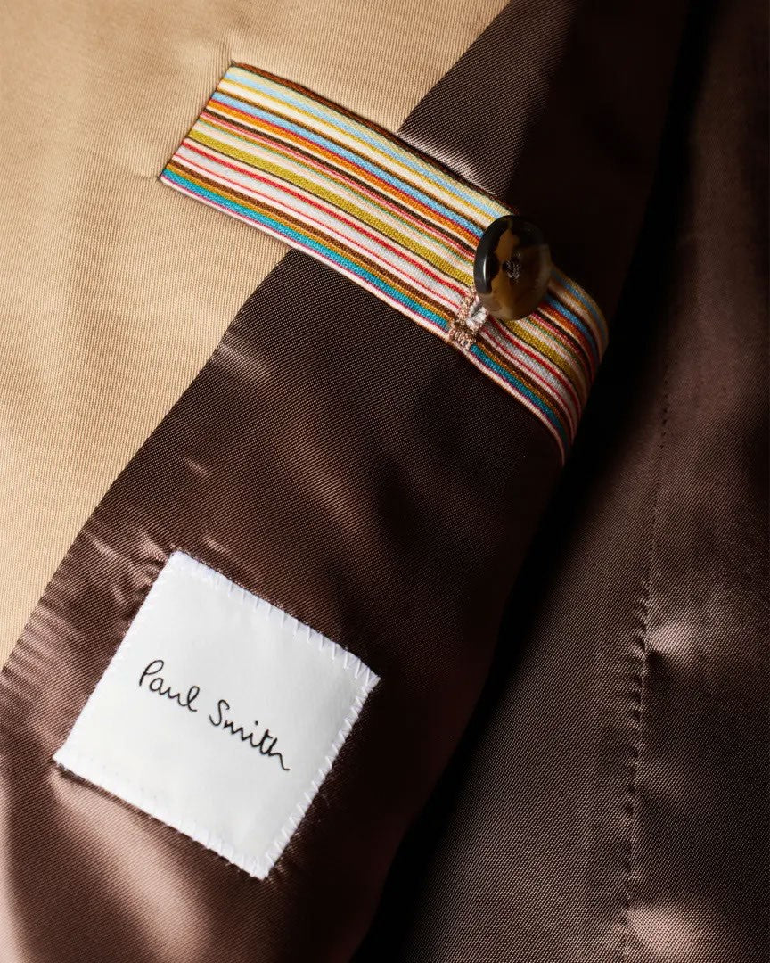 Paul Smith Light Camel Pea Coat