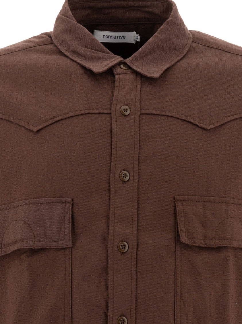 Nonnative Cotton And Silk Blend Shirt