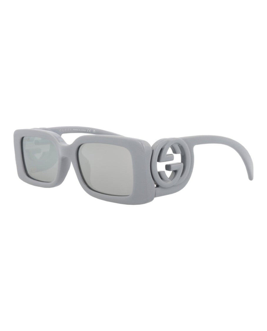 Gucci Square-Frame Injection Sunglasses With Cutout Accents