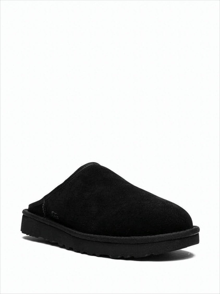 Ugg Suede Slip-On Mule Slippers With Cushioned Sole