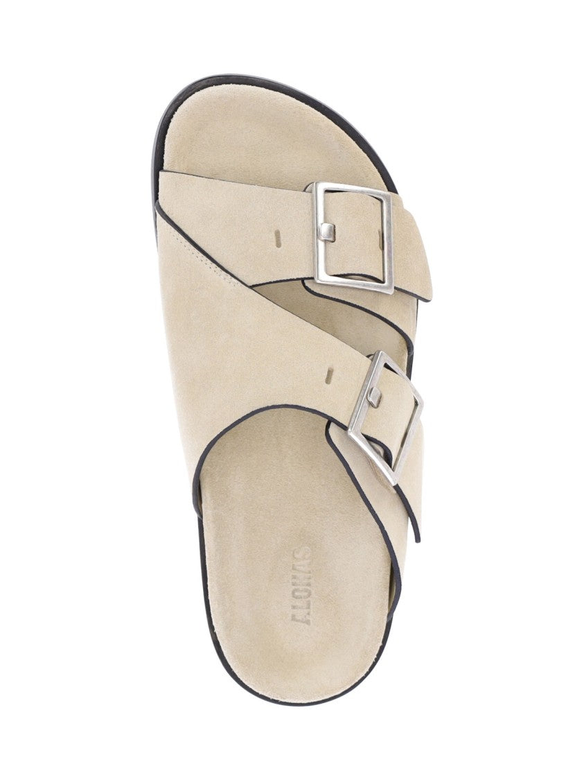 Alohas "Alba" Sandals – Beige