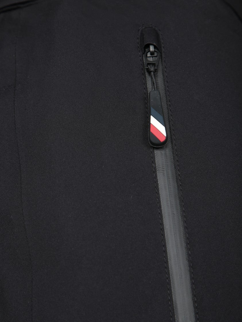 Moncler Grenoble Black Trousers With Elastic Waist