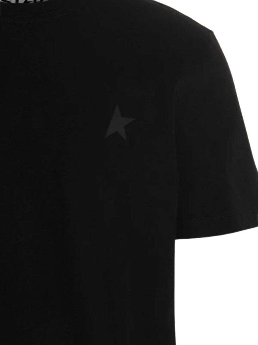 Golden Goose Black Small Star Cotton T-Shirt