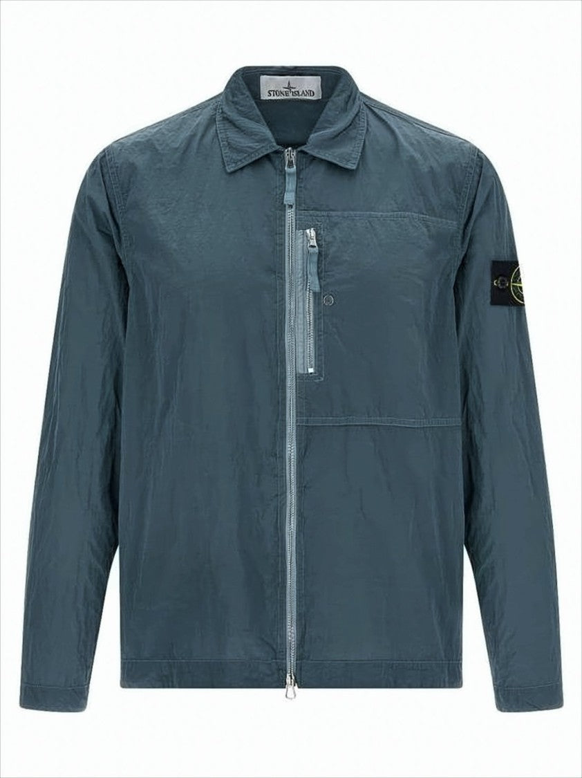 Stone Island Nylon Metal Econyl Garment-Dyed Overshirt