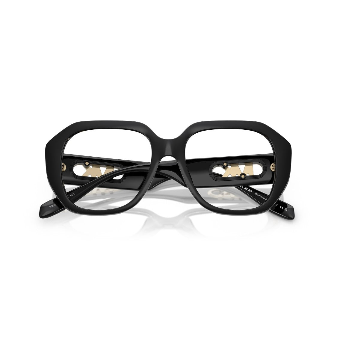 Michael Kors 0Mk4148u Oversized Square Frame Sunglasses With Gold-Tone Accent