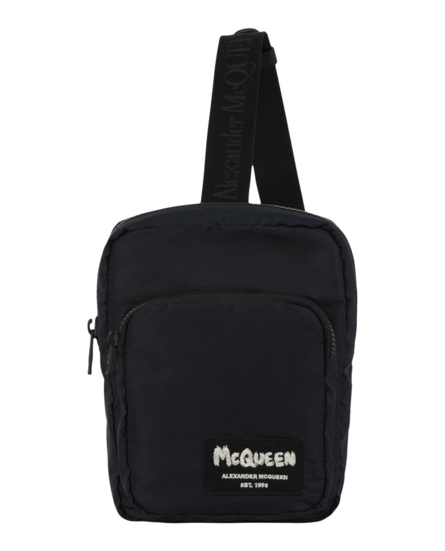 Alexander Mcqueen Logo Crossbody Camera Bag