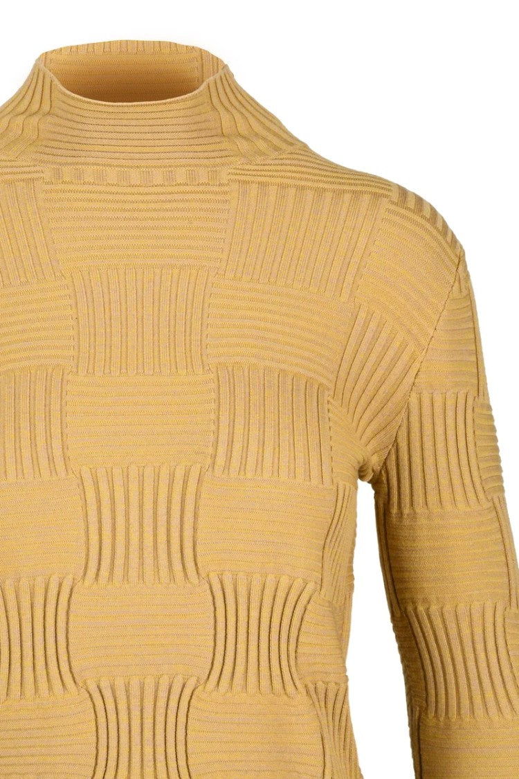 Bottega Veneta Underlayer Sweater Wool/Polyamide - Beige