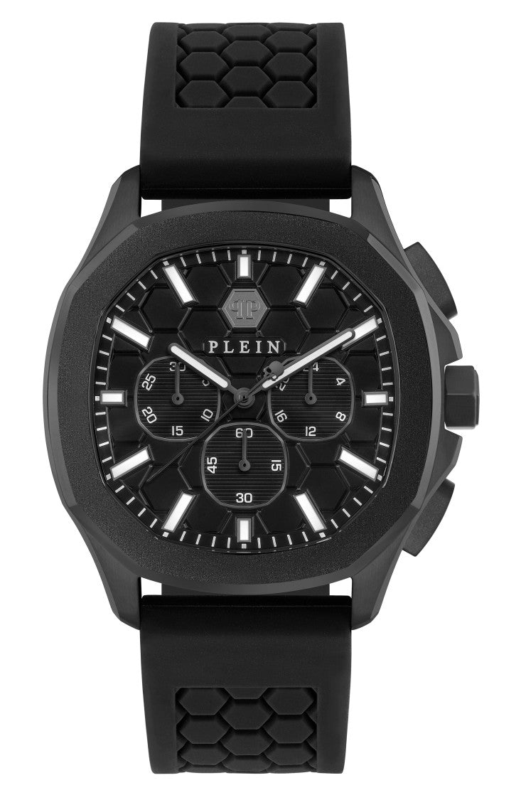 Philipp Plein $Pectre Chrono Silicone Watch