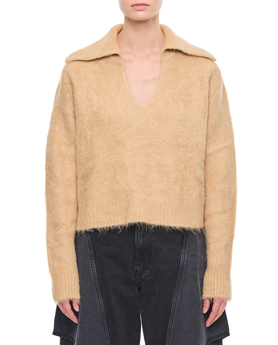 Loulou De Saison Ambrose Alpaca Wool Sweater