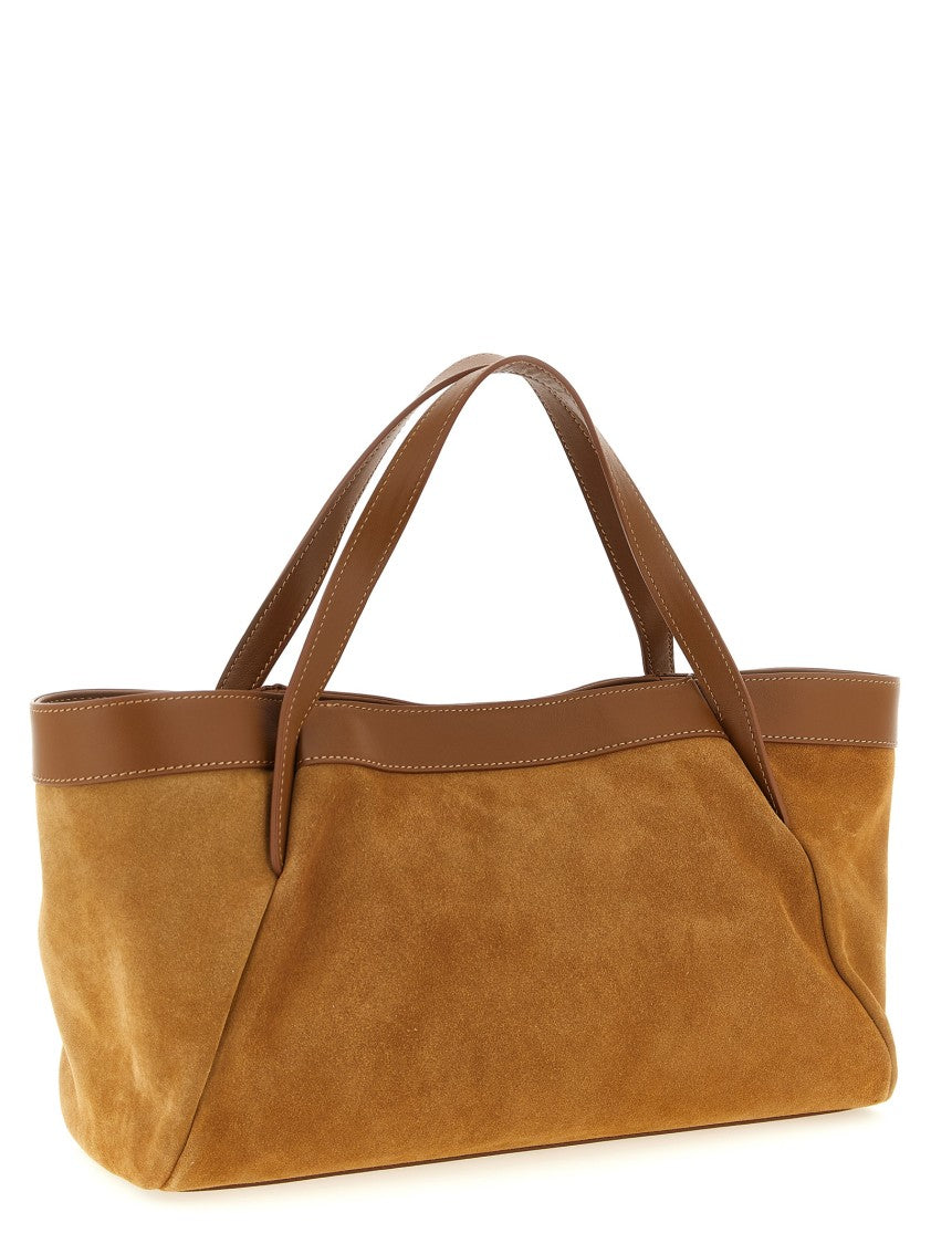 Twin-Set Suede Shoulder Bag