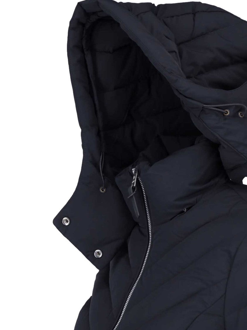 Mackage Black Idalle Recycled Fabric Padded Down Jacket