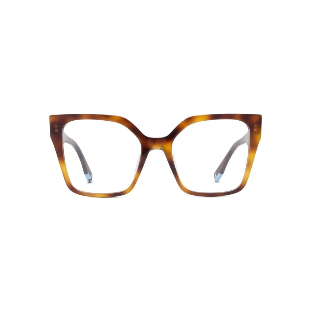 Fendi Oversized Square Frame Tortoiseshell Sunglasses