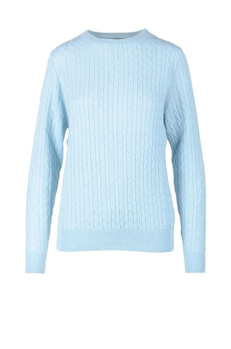 N.O.W. Andrea Rosati Cashmere Sweater - Light Blue