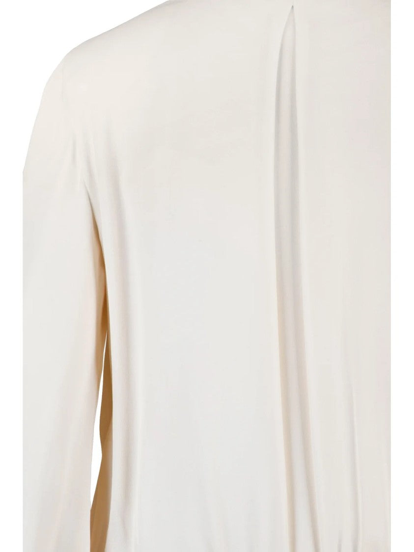 Elisabetta Franchi Butter Viscose Bodysuit