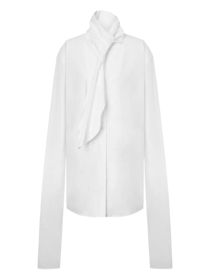 Alberta Ferretti Tailored Structured Collar Button-Down Shirt