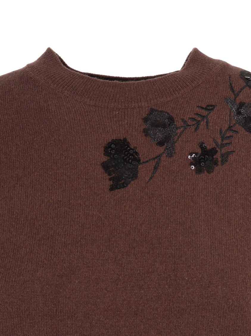 Ermanno Scervino Embroidered Wool Vest With Tailored Fit